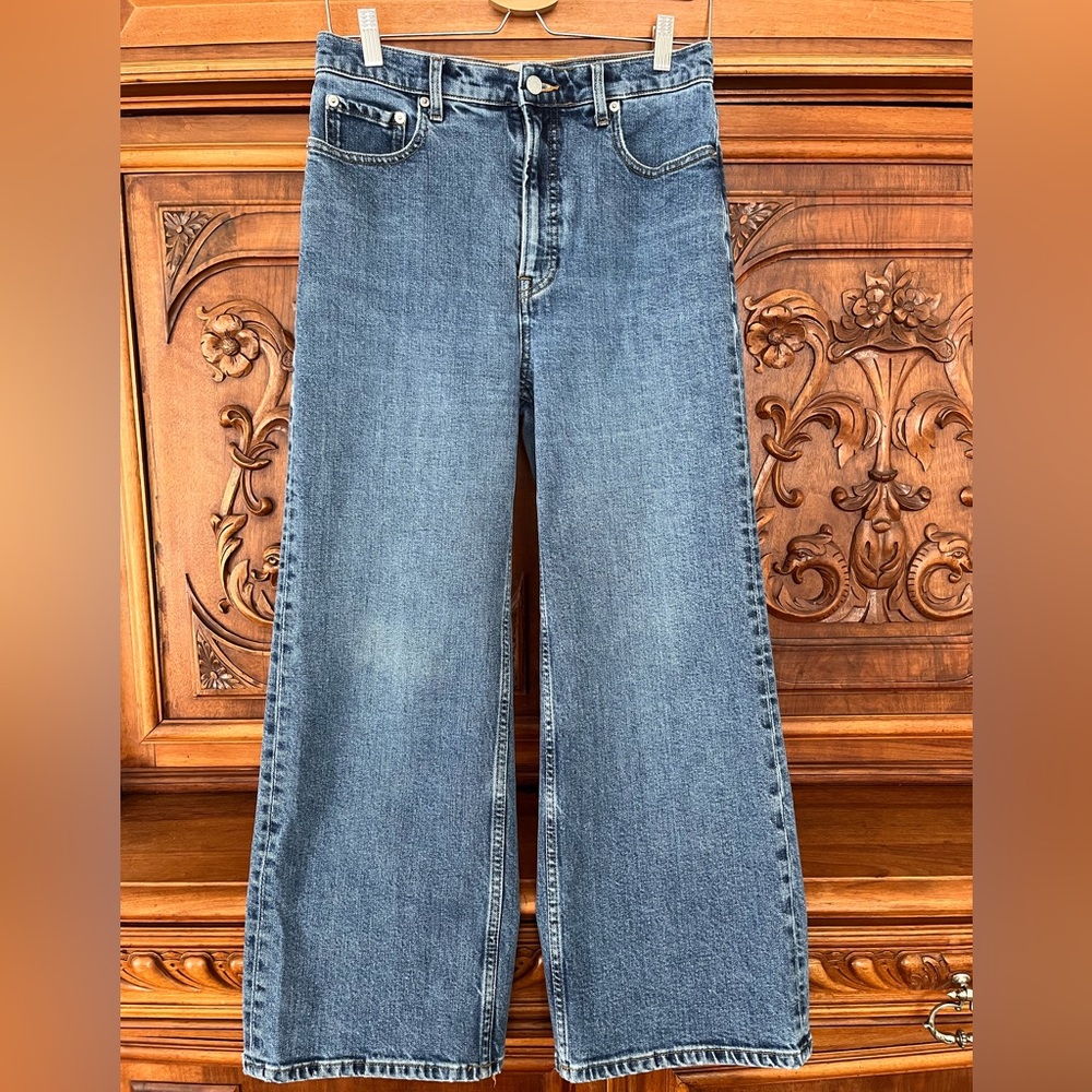 Everlane Way High Sailor Jeans